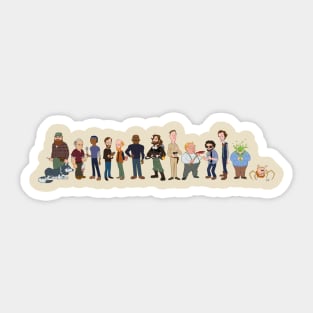 The Thing: The Animated Cartoon Sticker